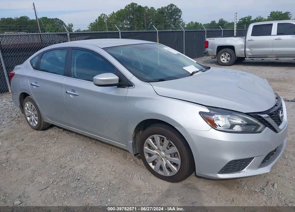 2019 NISSAN SENTRA S VIN: 3N1AB7AP4KY413635