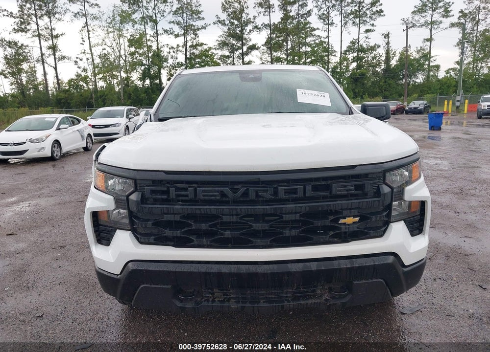 2023 CHEVROLET SILVERADO 1500 4WD SHORT BED WT VIN: 1GCPDAEK7PZ101142