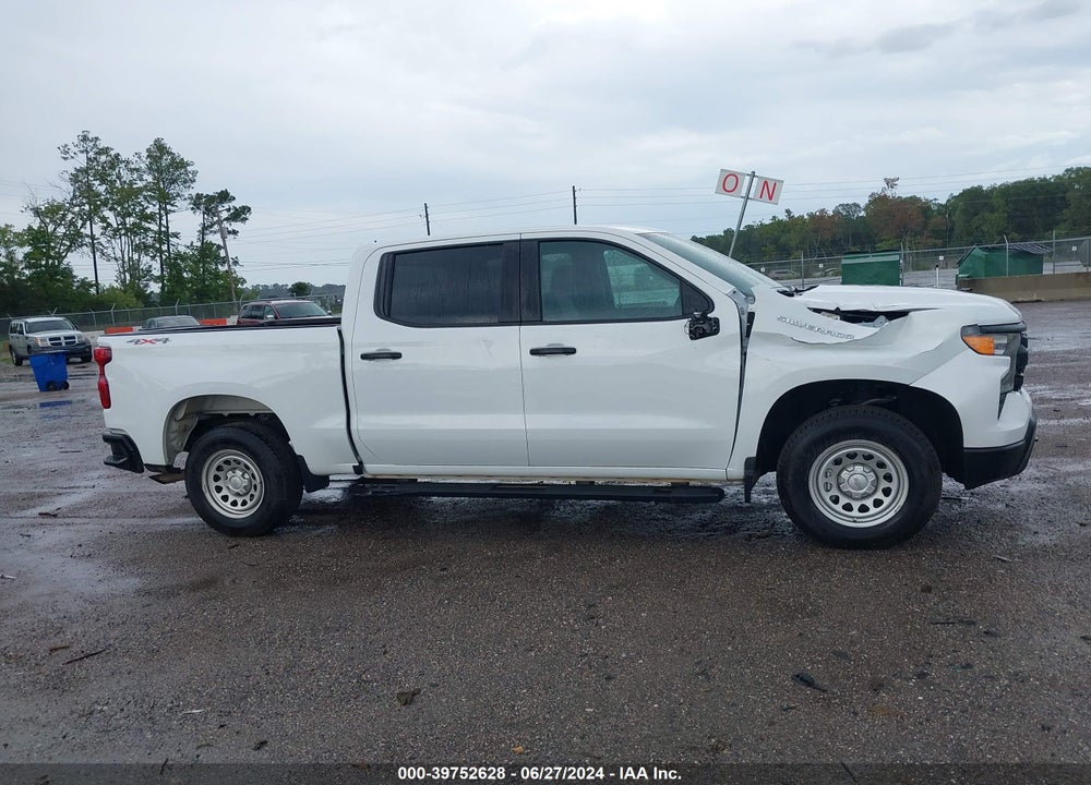 2023 CHEVROLET SILVERADO 1500 4WD SHORT BED WT VIN: 1GCPDAEK7PZ101142
