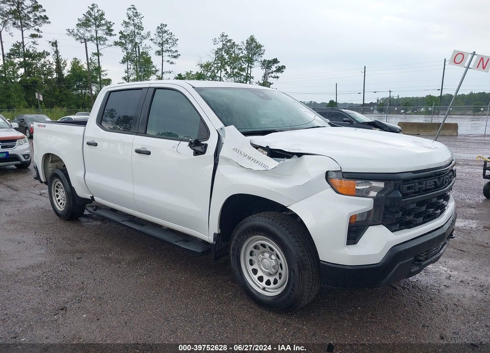 2023 CHEVROLET SILVERADO 1500 4WD SHORT BED WT VIN: 1GCPDAEK7PZ101142