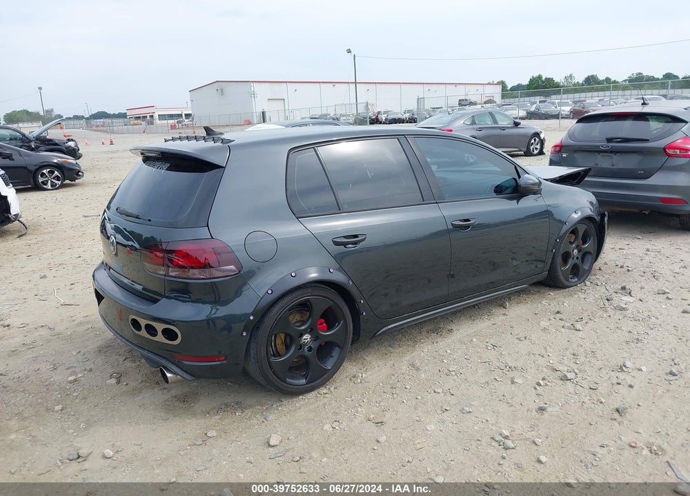 2010 VOLKSWAGEN GTI 4-DOOR VIN: WVWHV7AJ6AW283412