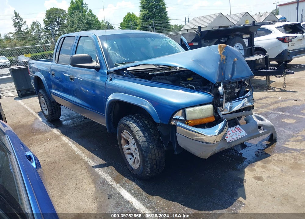 2003 DODGE DAKOTA SLT VIN: 1D7HG48N03S331049