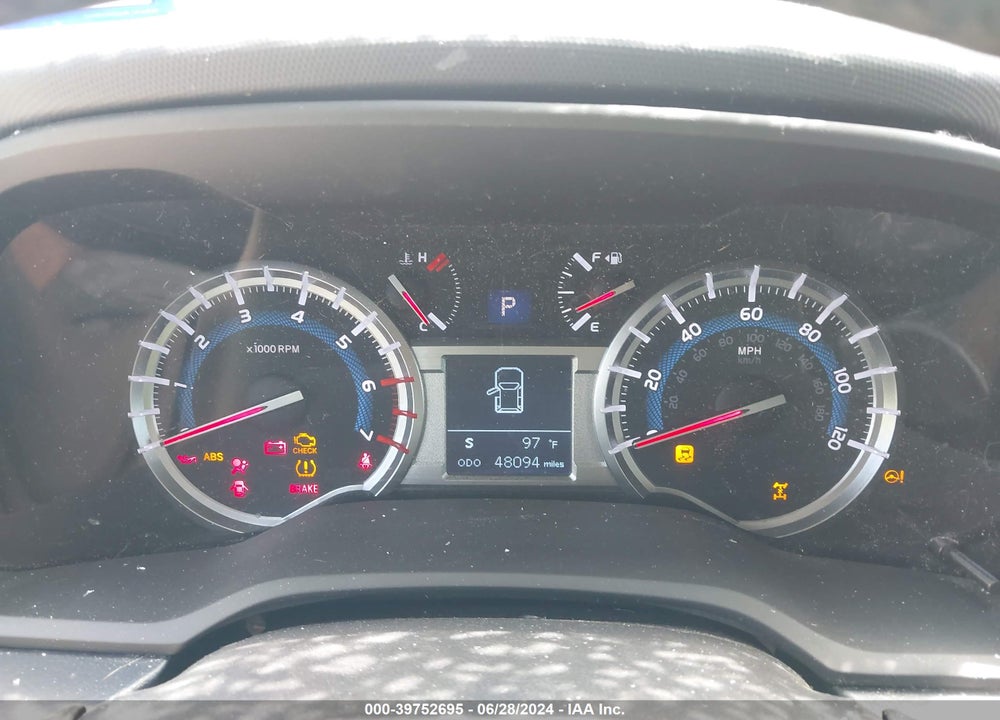 2018 TOYOTA 4RUNNER LIMITED VIN: JTEBU5JR9J5589556
