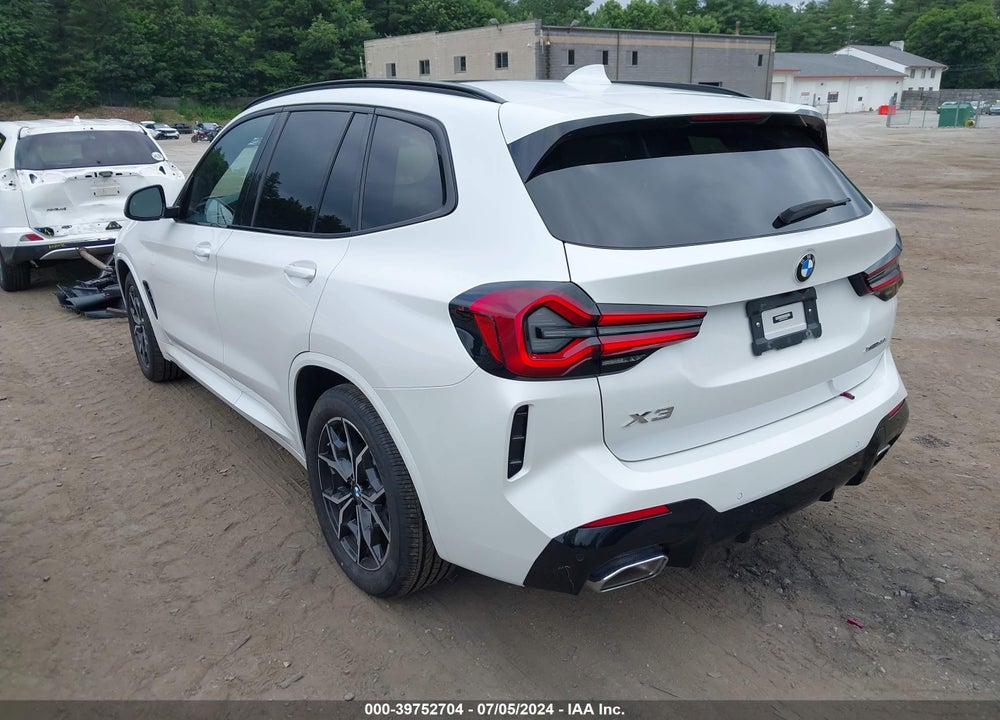 2022 BMW X3 XDRIVE30I VIN: WBX57DP02NN155516