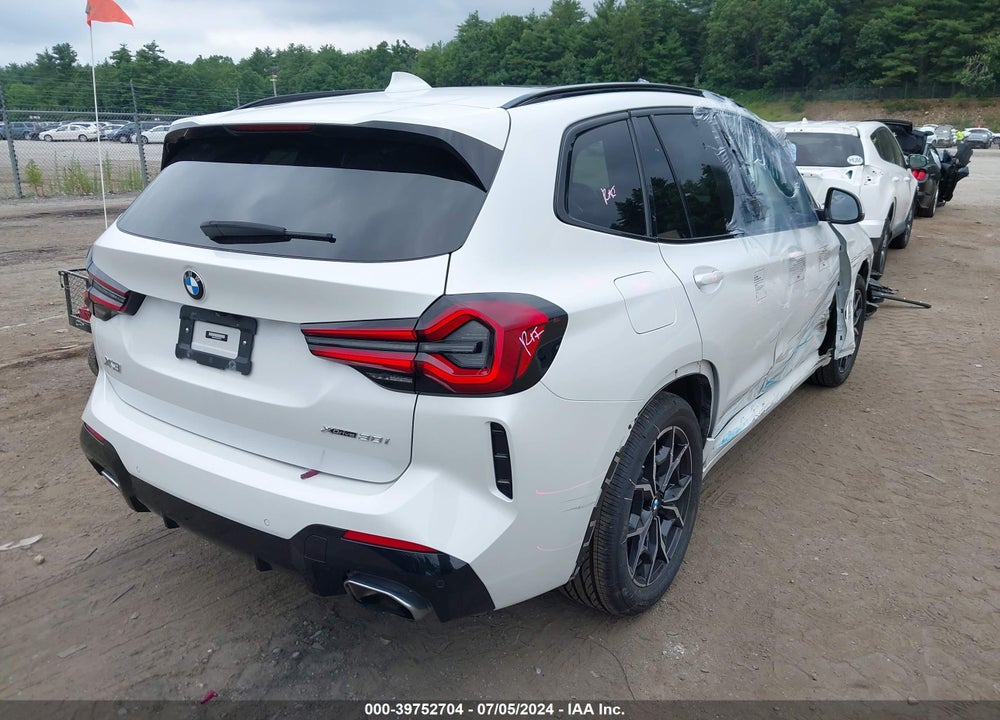 2022 BMW X3 XDRIVE30I VIN: WBX57DP02NN155516