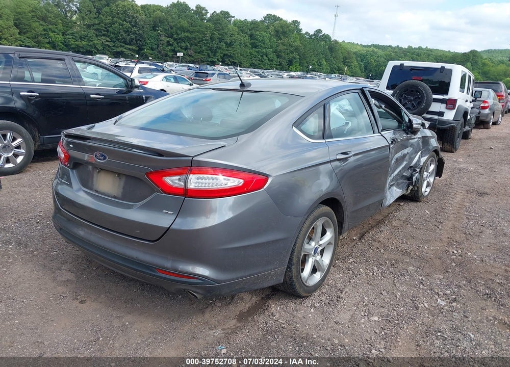 2014 FORD FUSION SE VIN: 1FA6P0H79E5362268