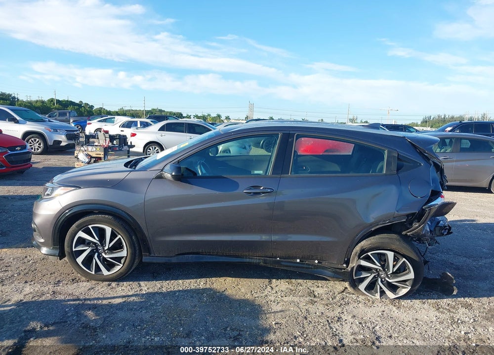 2019 HONDA HR-V SPORT VIN: 3CZRU6H13KG707937