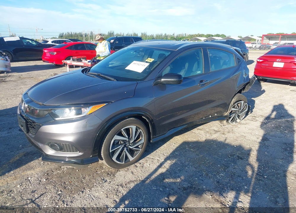 2019 HONDA HR-V SPORT VIN: 3CZRU6H13KG707937