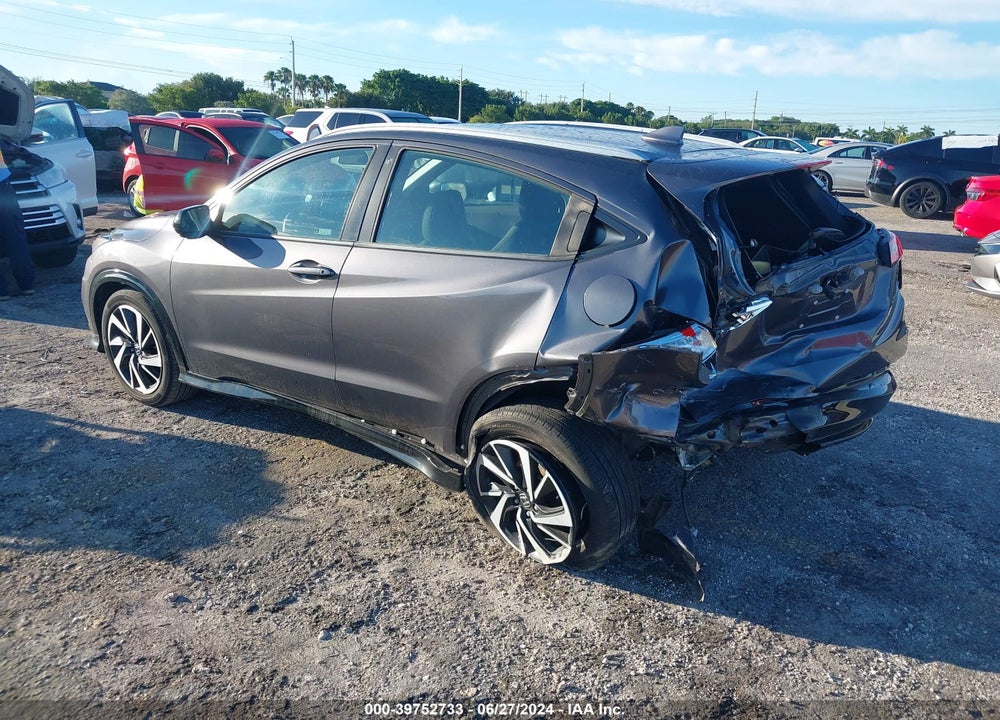 2019 HONDA HR-V SPORT VIN: 3CZRU6H13KG707937