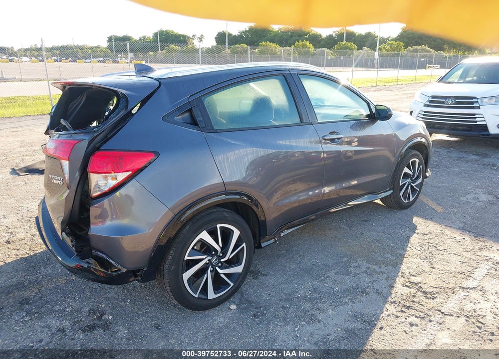 2019 HONDA HR-V SPORT VIN: 3CZRU6H13KG707937