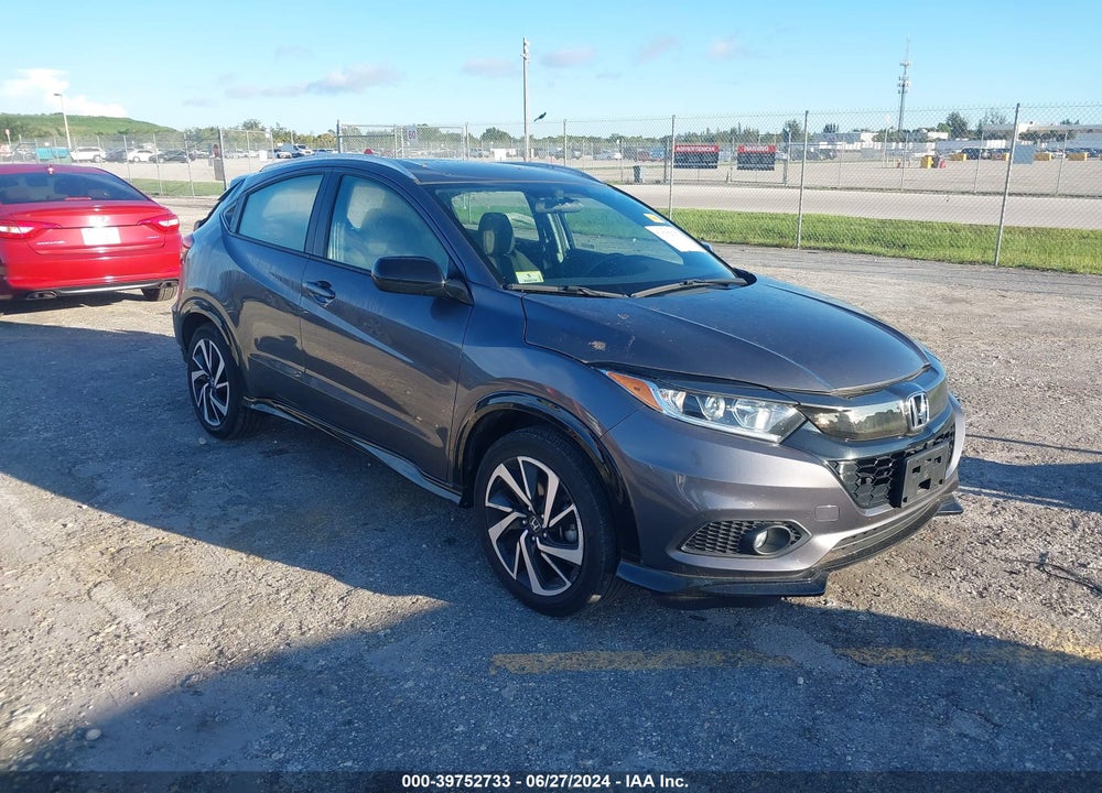2019 HONDA HR-V SPORT VIN: 3CZRU6H13KG707937