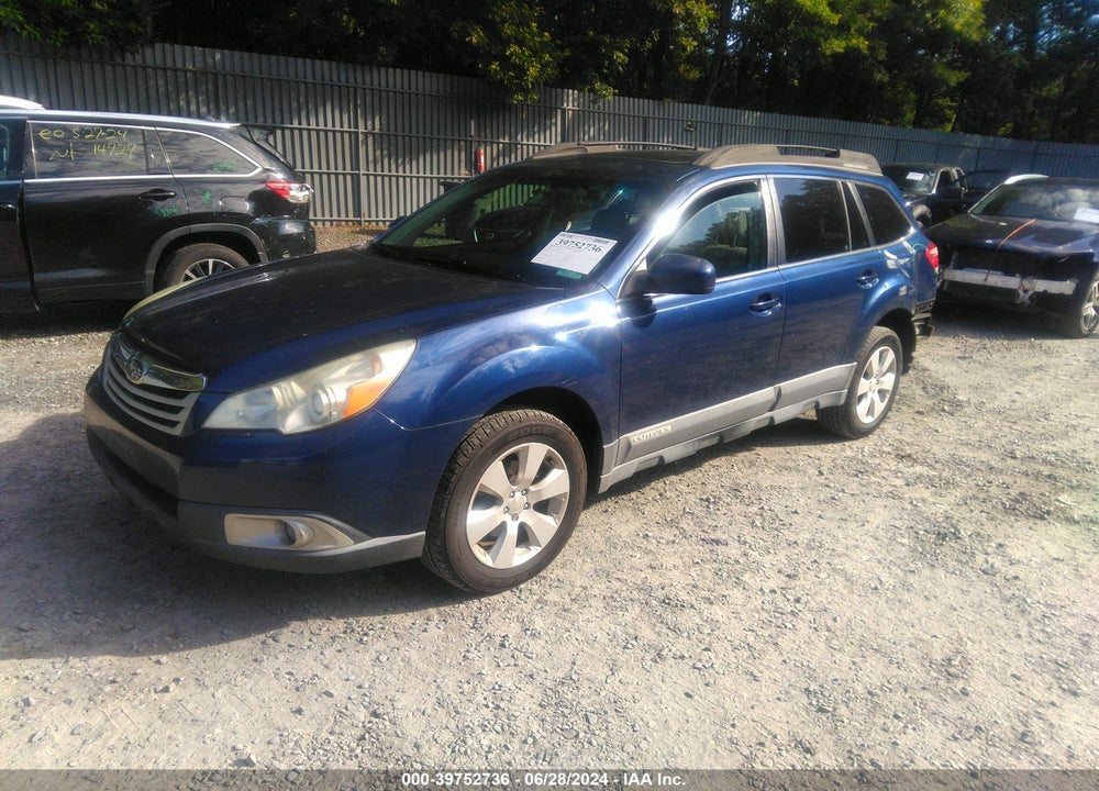 2010 SUBARU OUTBACK 2.5I PREMIUM VIN: 4S4BRBGC8A3351597