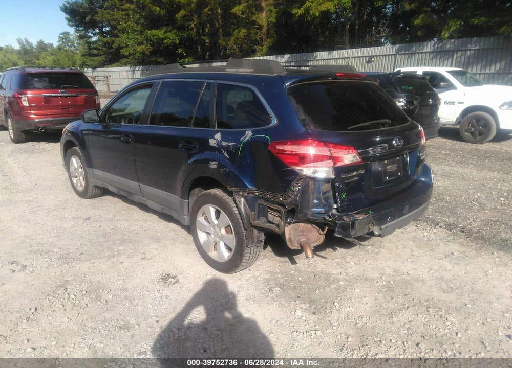2010 SUBARU OUTBACK 2.5I PREMIUM VIN: 4S4BRBGC8A3351597