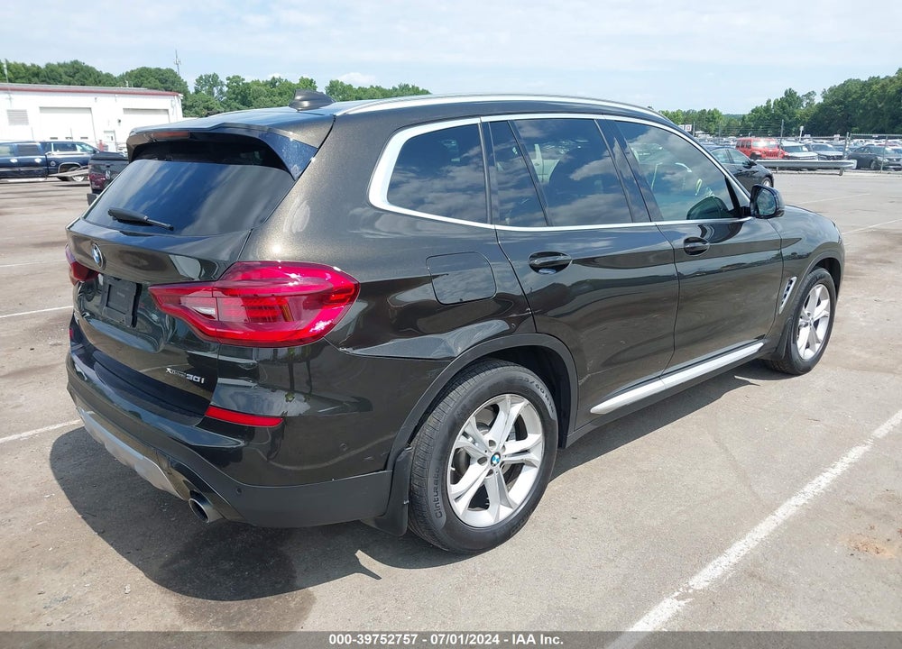 2020 BMW X3 XDRIVE30I VIN: 5UXTY5C06L9C28892
