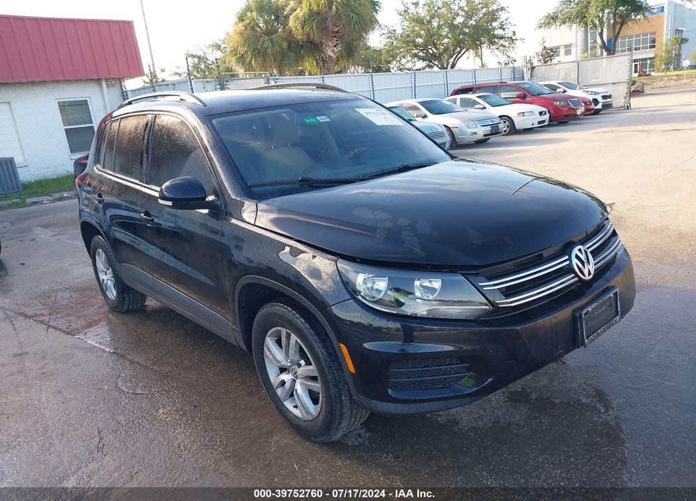 2016 VOLKSWAGEN TIGUAN S VIN: WVGBV7AX4GW550142