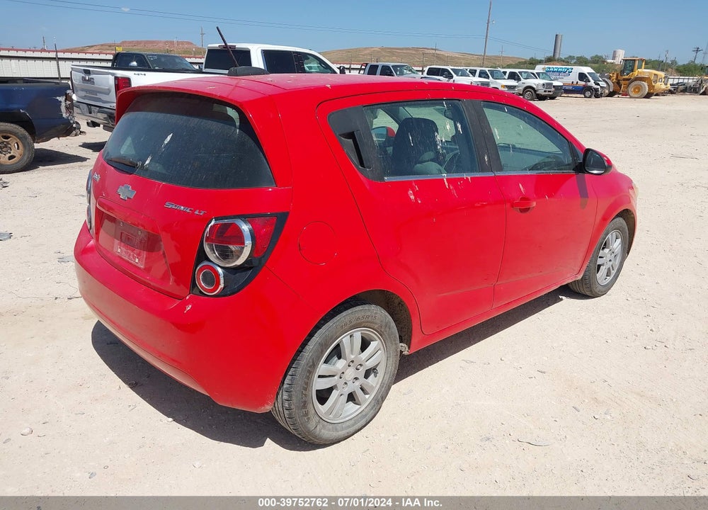2015 CHEVROLET SONIC LT AUTO VIN: 1G1JC6SH3F4114943