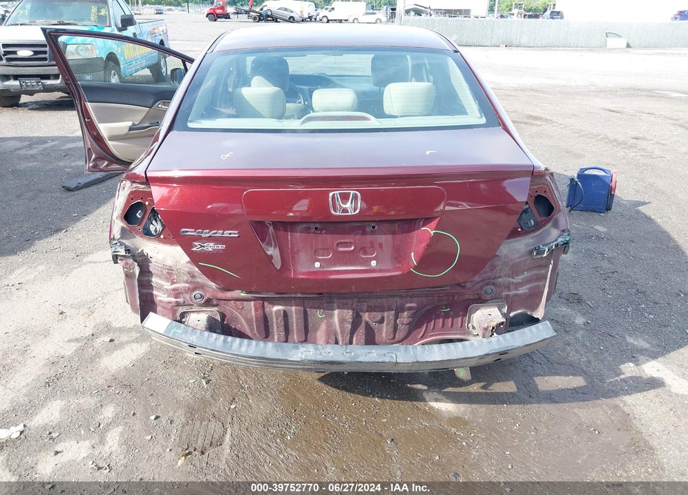 2012 HONDA CIVIC VIN: 19XFB2F57CE032085