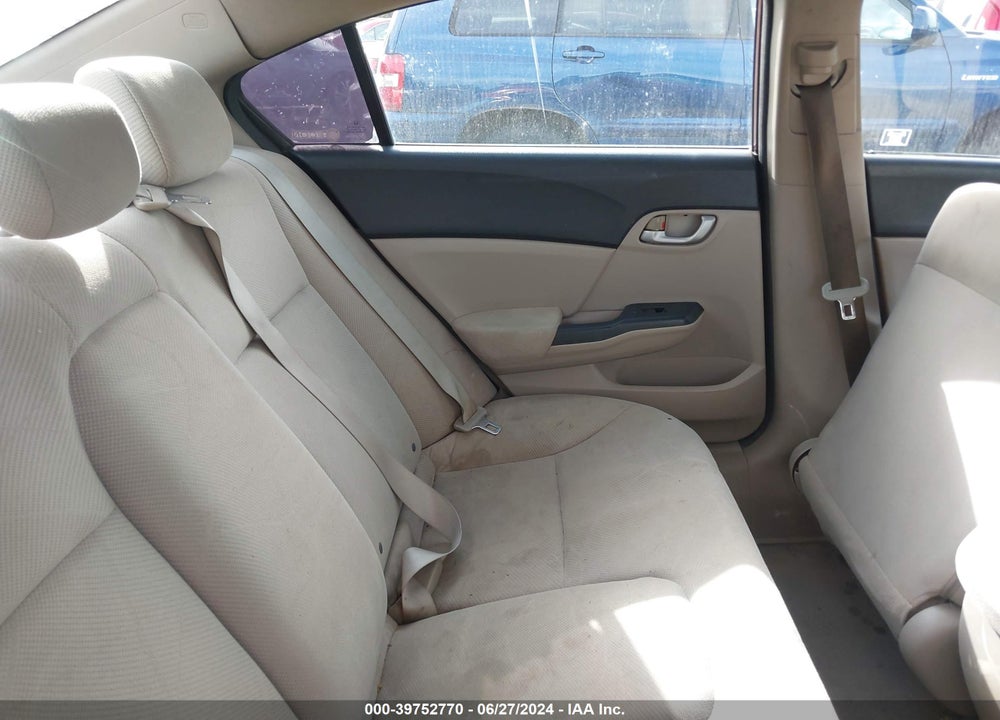 2012 HONDA CIVIC VIN: 19XFB2F57CE032085