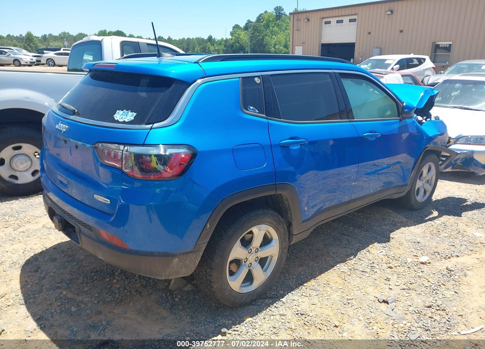 2021 JEEP COMPASS LATITUDE 4X4 VIN: 3C4NJDBB9MT573013
