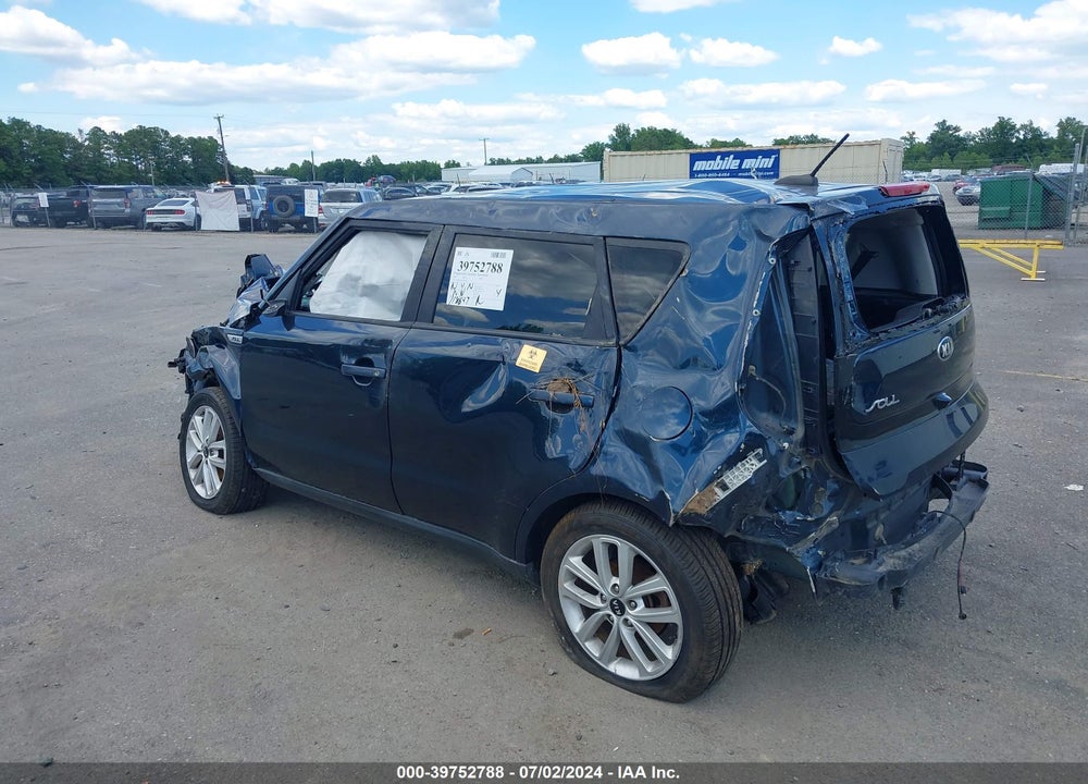 2018 KIA SOUL VIN: KNDJP3A59J7609768