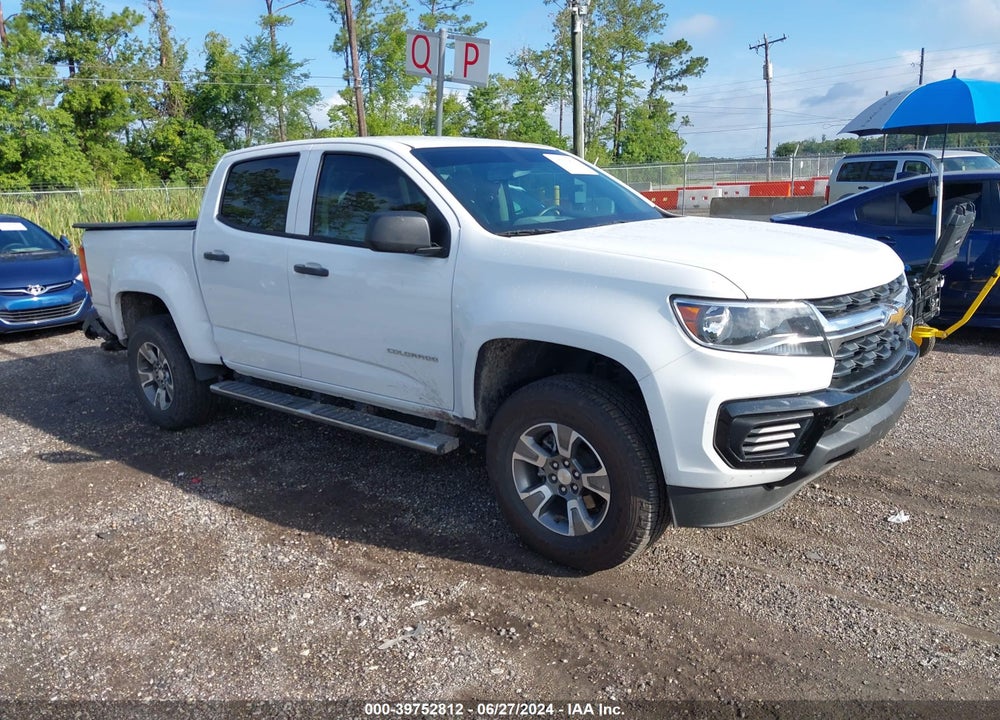 2021 CHEVROLET COLORADO 2WD SHORT BOX WT VIN: 1GCGSBEN5M1164434