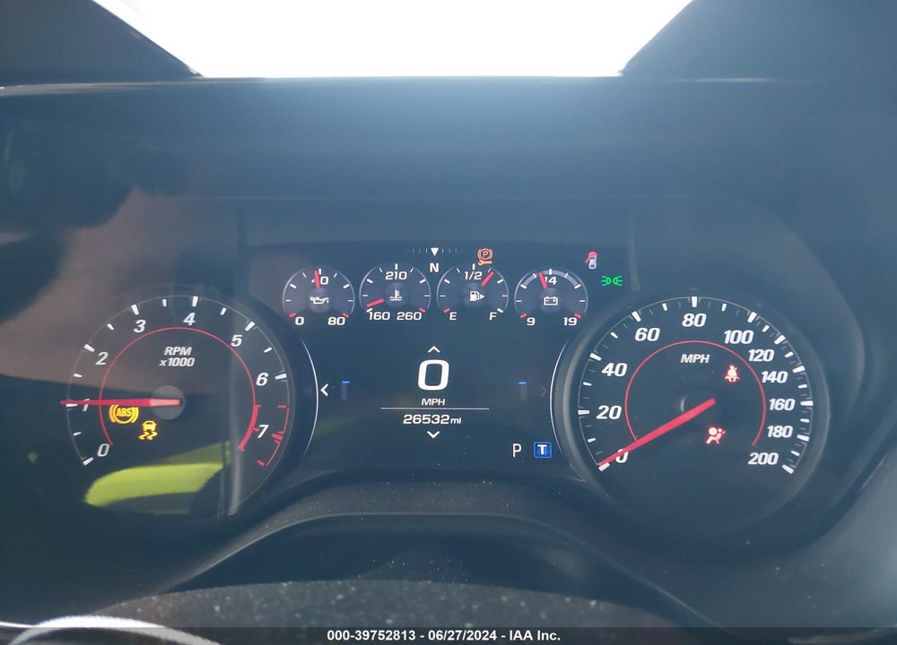 2019 CHEVROLET CAMARO 2SS VIN: 1G1FH1R74K0149290