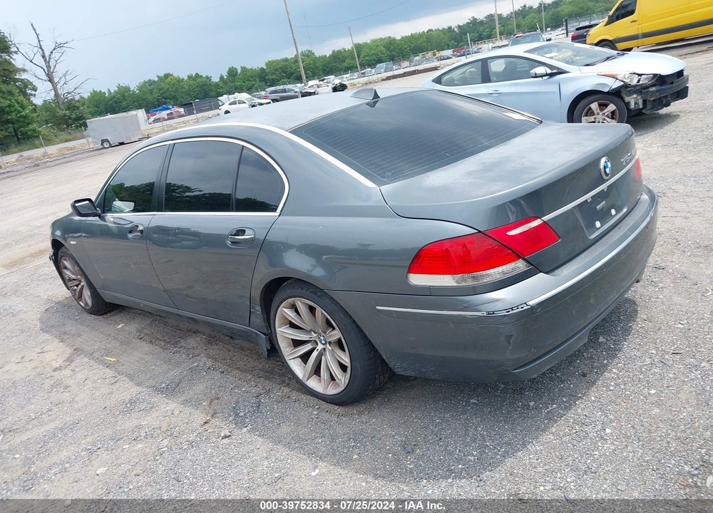 2008 BMW 750LI VIN: WBAHN83518DT80140