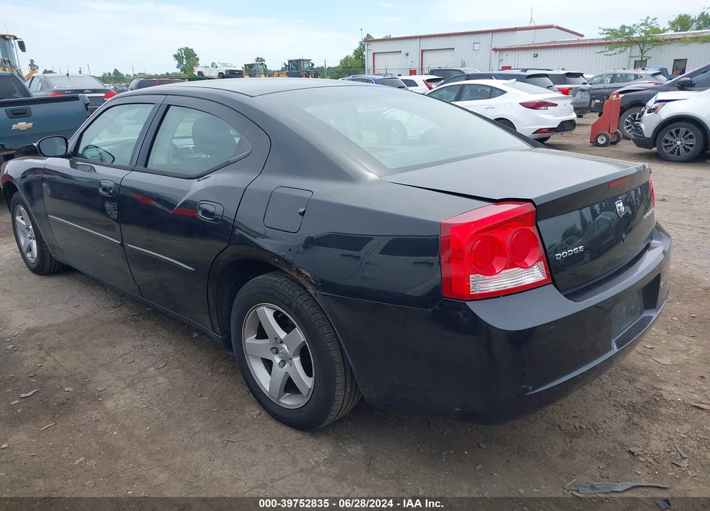 2009 DODGE CHARGER SE VIN: 2B3KA43V49H591819