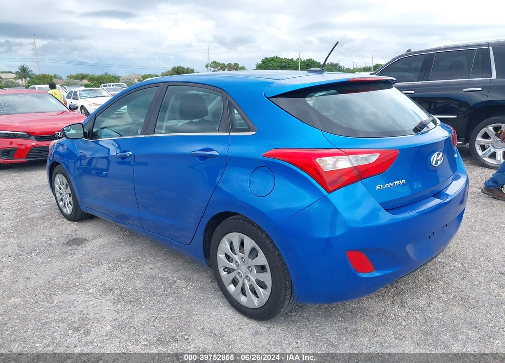 2017 HYUNDAI ELANTRA GT VIN: KMHD35LH6HU372272