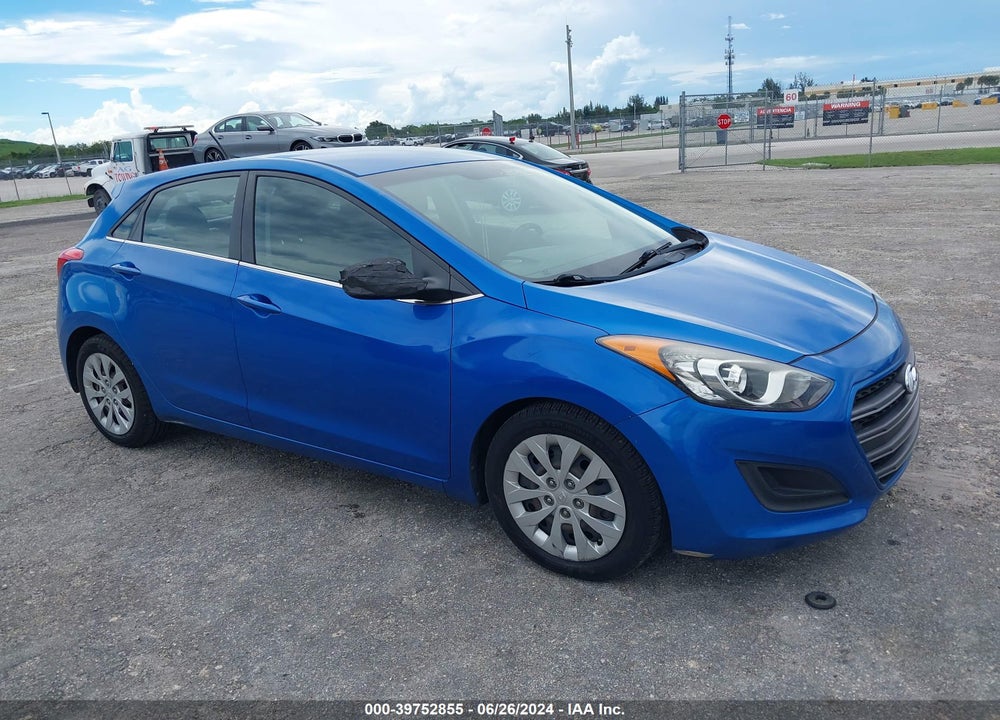 2017 HYUNDAI ELANTRA GT VIN: KMHD35LH6HU372272