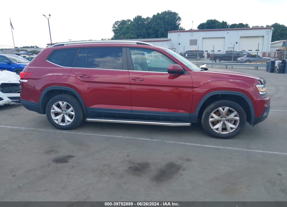 2018 VOLKSWAGEN ATLAS 3.6L V6 SE VIN: 1V2CR2CA1JC537123