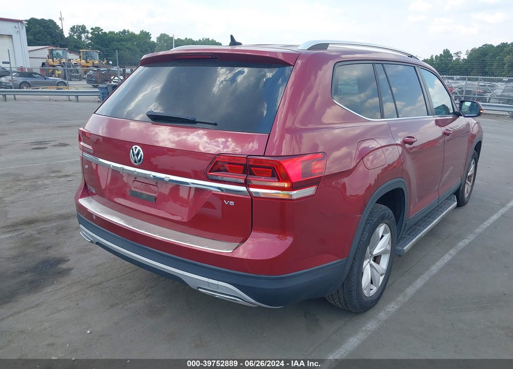 2018 VOLKSWAGEN ATLAS 3.6L V6 SE VIN: 1V2CR2CA1JC537123
