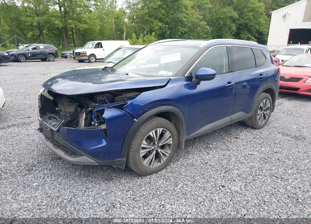 2021 NISSAN ROGUE SV INTELLIGENT AWD VIN: JN8AT3BB6MW224232