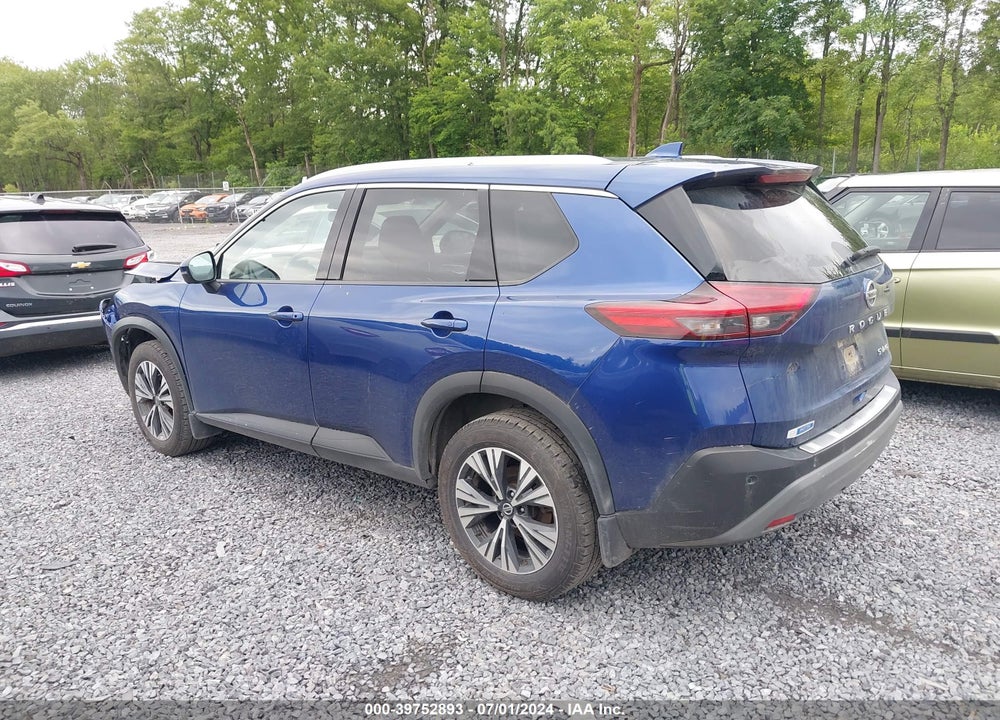 2021 NISSAN ROGUE SV INTELLIGENT AWD VIN: JN8AT3BB6MW224232