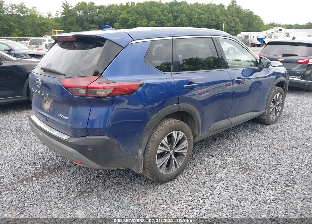 2021 NISSAN ROGUE SV INTELLIGENT AWD VIN: JN8AT3BB6MW224232
