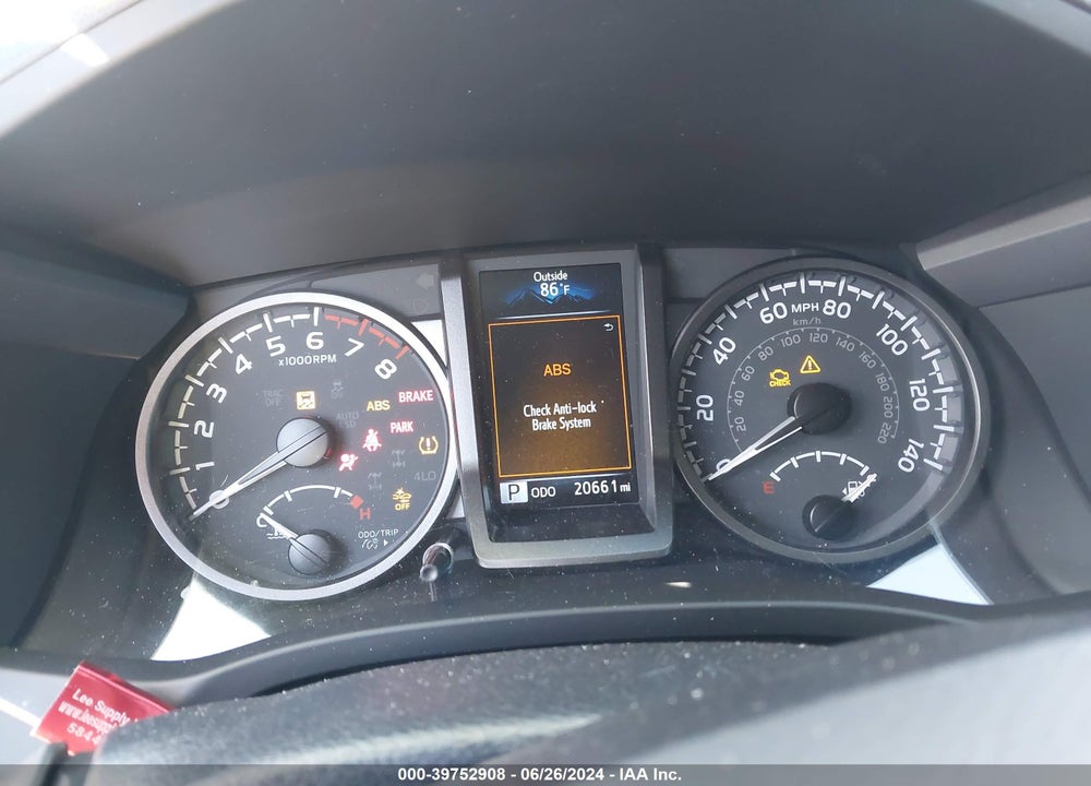 2022 TOYOTA TACOMA TRD OFF ROAD VIN: 3TMCZ5AN6NM521805