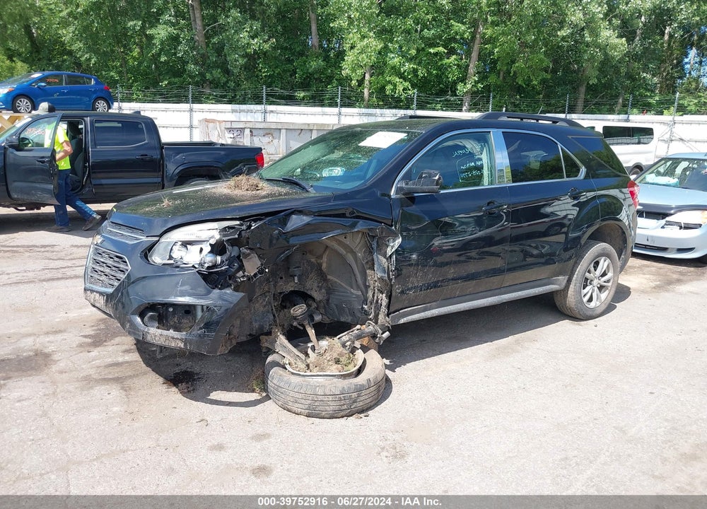 2017 CHEVROLET EQUINOX LT VIN: 2GNFLFEK2H6124621