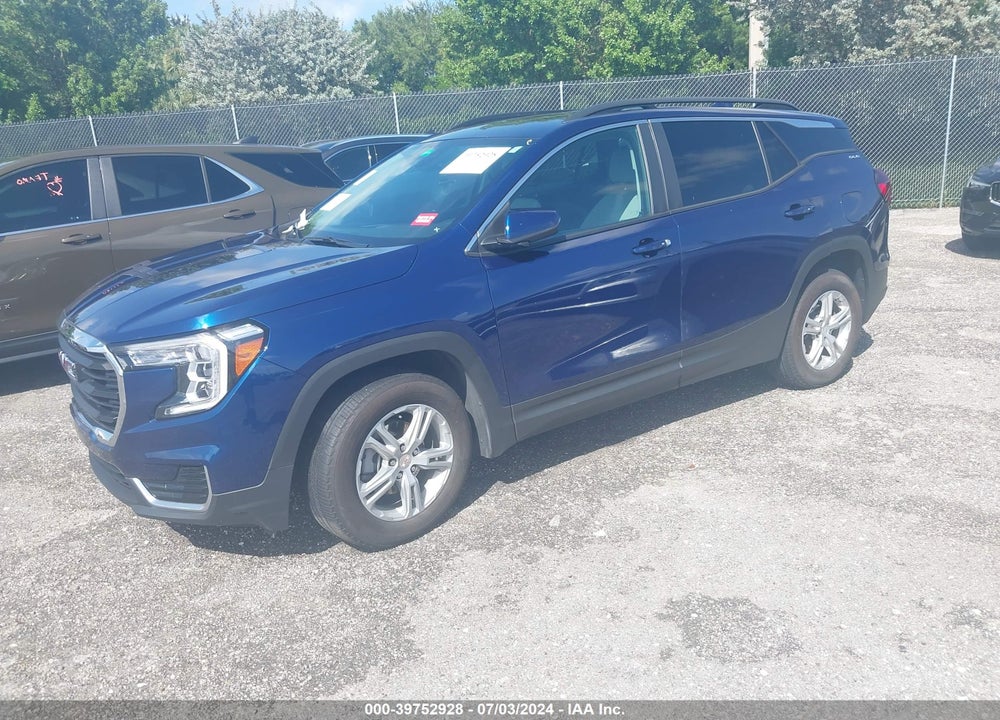 2022 GMC TERRAIN FWD SLE VIN: 3GKALMEV4NL173204