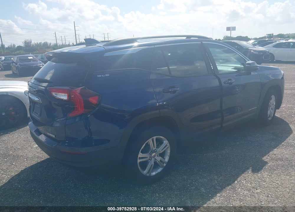 2022 GMC TERRAIN FWD SLE VIN: 3GKALMEV4NL173204