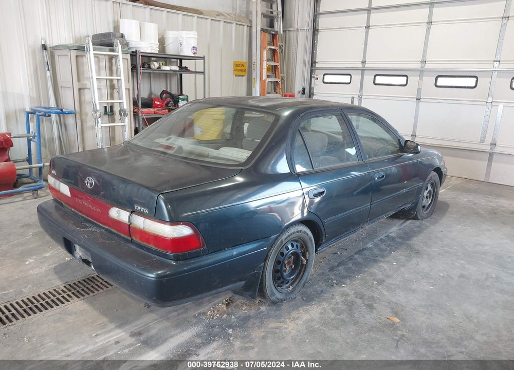 1997 TOYOTA COROLLA DX VIN: 1NXBB02E3VZ598284