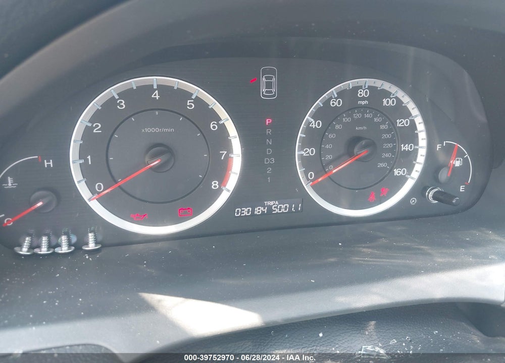 2009 HONDA ACCORD 2.4 EX-L VIN: 1HGCS12899A005318
