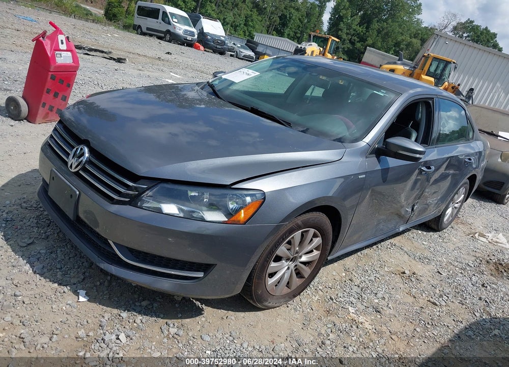 2014 VOLKSWAGEN PASSAT 1.8T WOLFSBURG EDITION VIN: 1VWAT7A31EC102469