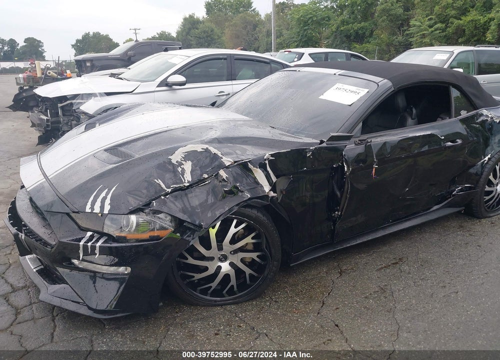 2019 FORD MUSTANG ECOBOOST PREMIUM VIN: 1FATP8UH6K5170320