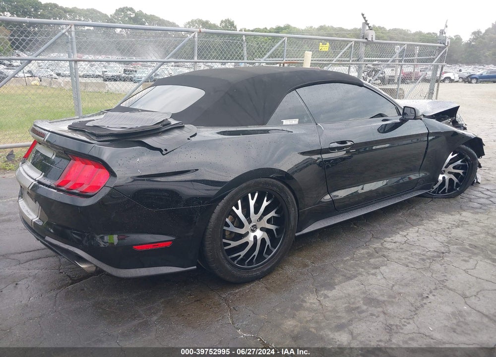 2019 FORD MUSTANG ECOBOOST PREMIUM VIN: 1FATP8UH6K5170320