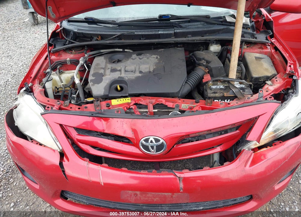 2012 TOYOTA COROLLA LE VIN: 2T1BU4EE6CC882519