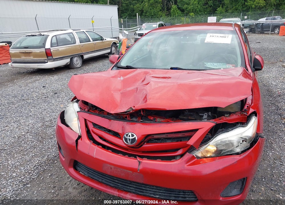 2012 TOYOTA COROLLA LE VIN: 2T1BU4EE6CC882519