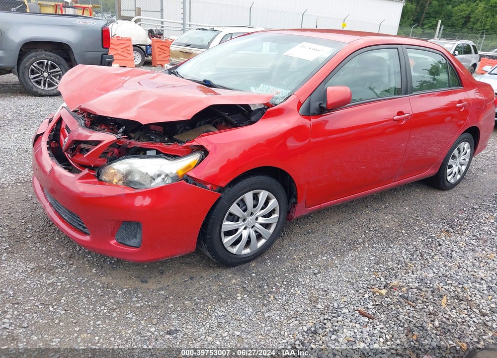 2012 TOYOTA COROLLA LE VIN: 2T1BU4EE6CC882519