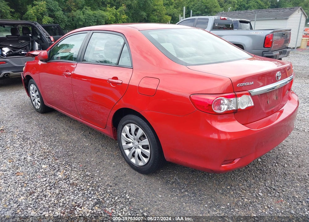 2012 TOYOTA COROLLA LE VIN: 2T1BU4EE6CC882519