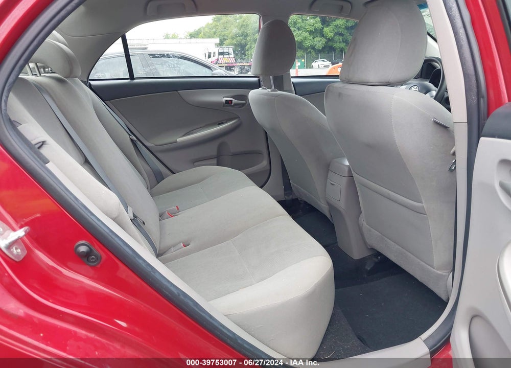 2012 TOYOTA COROLLA LE VIN: 2T1BU4EE6CC882519