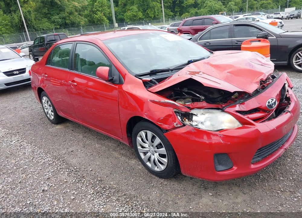 2012 TOYOTA COROLLA LE VIN: 2T1BU4EE6CC882519
